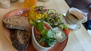 English breakfast at Max Pett in Munich