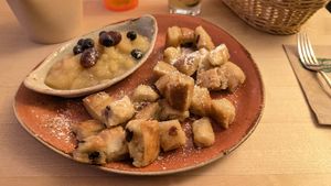 Kaiserschmarrn mit Apfelkompott (07.03.25) at Max Pett in Munich