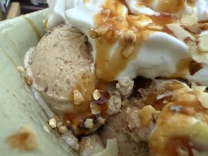 crunchy ice cream cup  at Max Pett in Munich