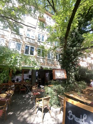 Upon Departure - Indoor and Outdoor Seating Availablee  at Max Pett in Munich