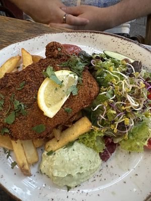 Schnitzel   at Max Pett in Munich