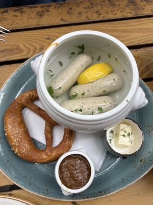 Bavarian breakfast   at Max Pett in Munich