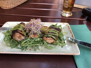 Auberginenröllchen  at Max Pett in Munich