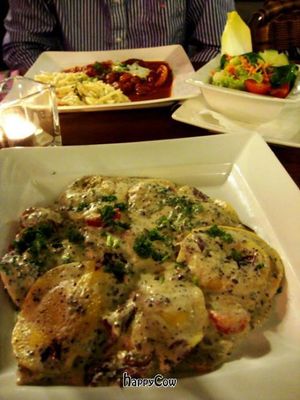 truffle ravioli at Max Pett in Munich