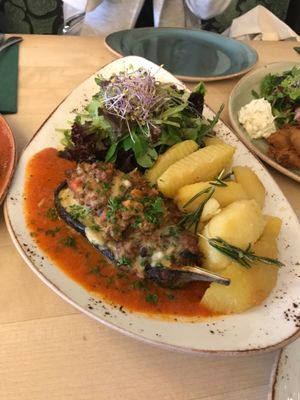 Grilled eggplant at Max Pett in Munich
