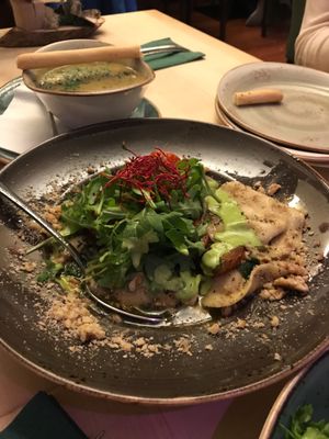 Savoury pancake at Max Pett in Munich