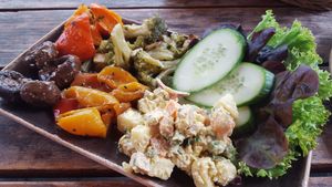 Cold tapas selection at Max Pett in Munich