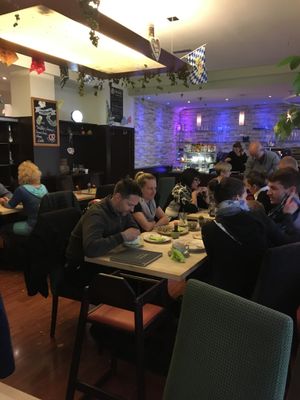 view inside at Max Pett in Munich