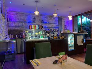 The counter at Max Pett in Munich