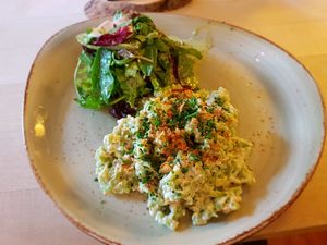 Best vegan Käsespätzle so far at Max Pett in Munich