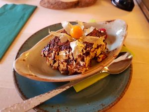 Dessert of the day at Max Pett in Munich