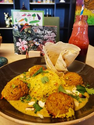 Curry (bit spicy) at Max Pett in Munich