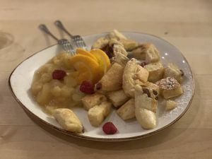Kaiserschmarrn at Max Pett in Munich