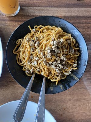 Dan Dan Noodles with Tofu  at DanDan Wayne in Wayne