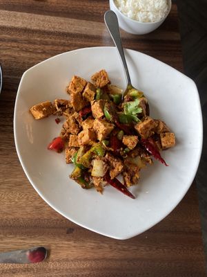 Cumin Fried Tofu   at DanDan Wayne in Wayne