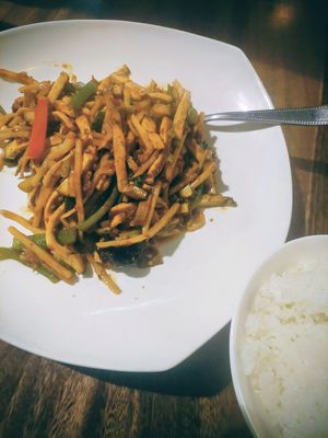 Pressed szechuan tofu at DanDan Wayne in Wayne