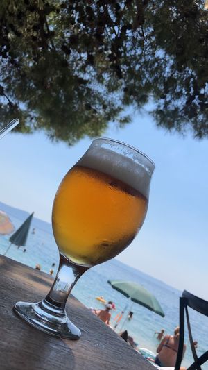 Draft beer half liter?!   at Burger Gin Bar VERANDA in Tucepi