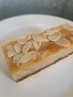 Raspberry slice at Bean Smuggler in Point Cook