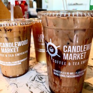 Nutella Lattes w/ Soy Milk at Candlewood Market in Fairfield