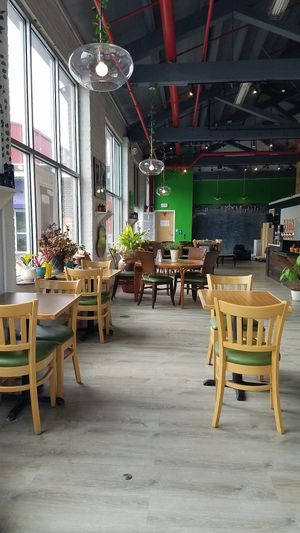 Plenty of Seating to get some work done! ✅  at Candlewood Market in Fairfield