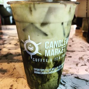 Matcha Latte w/ Almond Milk at Candlewood Market in Fairfield