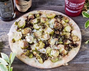 Brussel Sprout Pizza w/ Gluten Free Option  at Candlewood Market in Fairfield