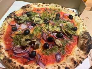   at Yard Sale Pizza - Clapton in East London