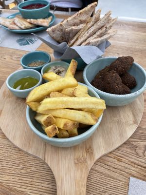 the starting platter. at La Serra in Lugano