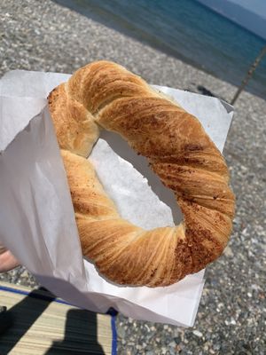 Gevrek at Pekara Lihnida in Ohrid