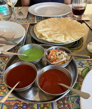   at Taj Mahal Tandoori in Almunecar