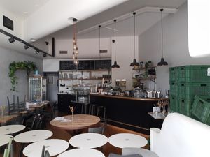 Interior (when closed) at Klara's Kitchen - Cafe & Restaurant in Zurich