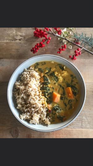 Indian Curry at Klara's Kitchen - Cafe & Restaurant in Zurich