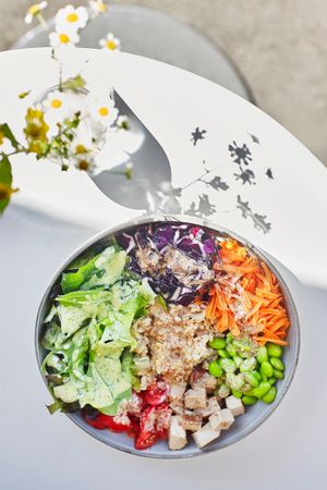 Poké Bowl at Klara's Kitchen - Cafe & Restaurant in Zurich