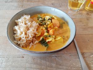 Curry at Klara's Kitchen - Cafe & Restaurant in Zurich