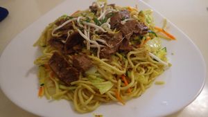 Crazy noodles at Loving Hut - Nowolipie in Warsaw