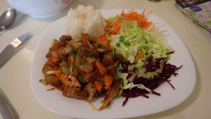 Hot and spicy at Loving Hut - Nowolipie in Warsaw