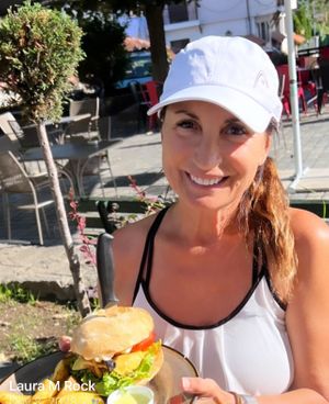 First of many meals over 5 days.  Delicious and promising!  So we kept coming back   #Veganuary at Idees Art Cafe & Shop in Kastoria