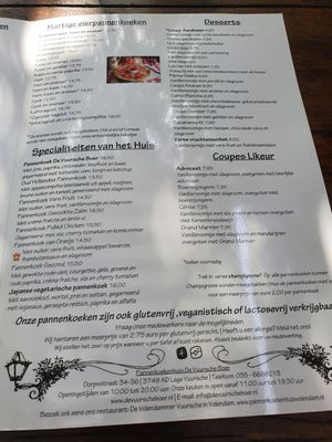  at Pannenkoekenhuis De Vuursche Boer in Lage Vuursche