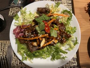 Chilli beef  at The Queen Inn in Cwmbran