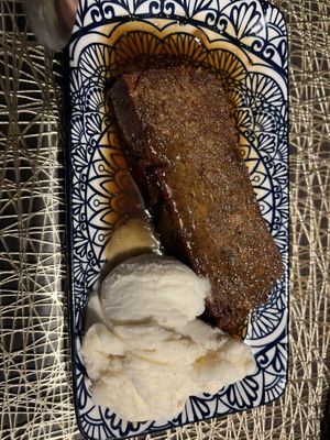 Sticky toffee pudding  at The Queen Inn in Cwmbran