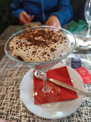 Tiramisu at The Queen Inn in Cwmbran