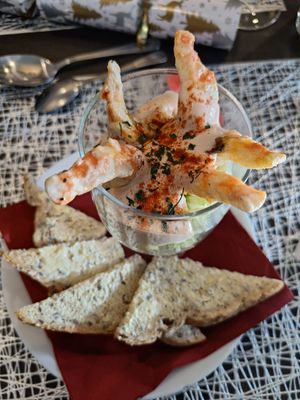 Pr*an cocktail at The Queen Inn in Cwmbran