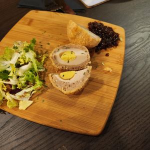 Scotch egg 🤯 at The Queen Inn in Cwmbran