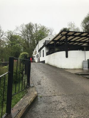 Up the slope    at The Queen Inn in Cwmbran