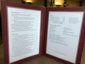 Menu  at The Queen Inn in Cwmbran
