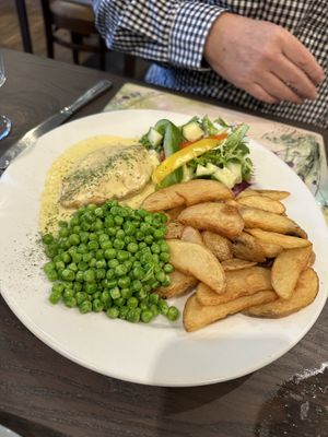 Hunters chicken   at The Queen Inn in Cwmbran