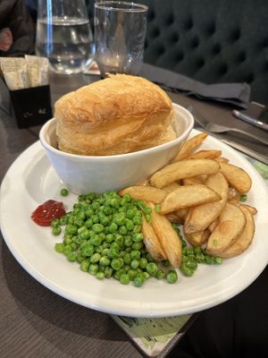 Vegetable pie  at The Queen Inn in Cwmbran