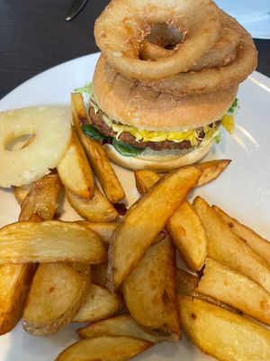 ‘Chicken’ burger - Main at The Queen Inn in Cwmbran