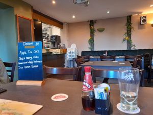 Inside at The Queen Inn in Cwmbran