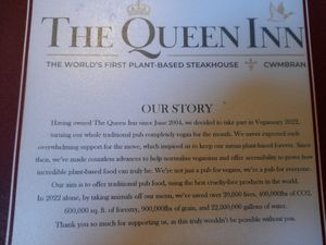 Their story at The Queen Inn in Cwmbran